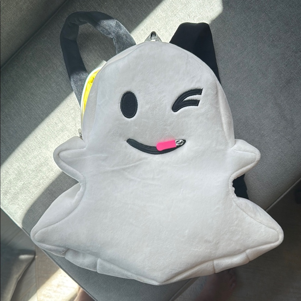 Snapchat Ghost Bookbag